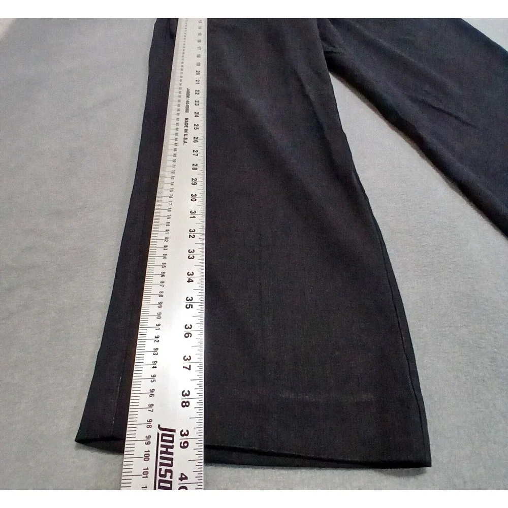 Tommy Bahama Relax 100% Silk Men's 34x28 Black Pleated Chino Pants Preppy Casual